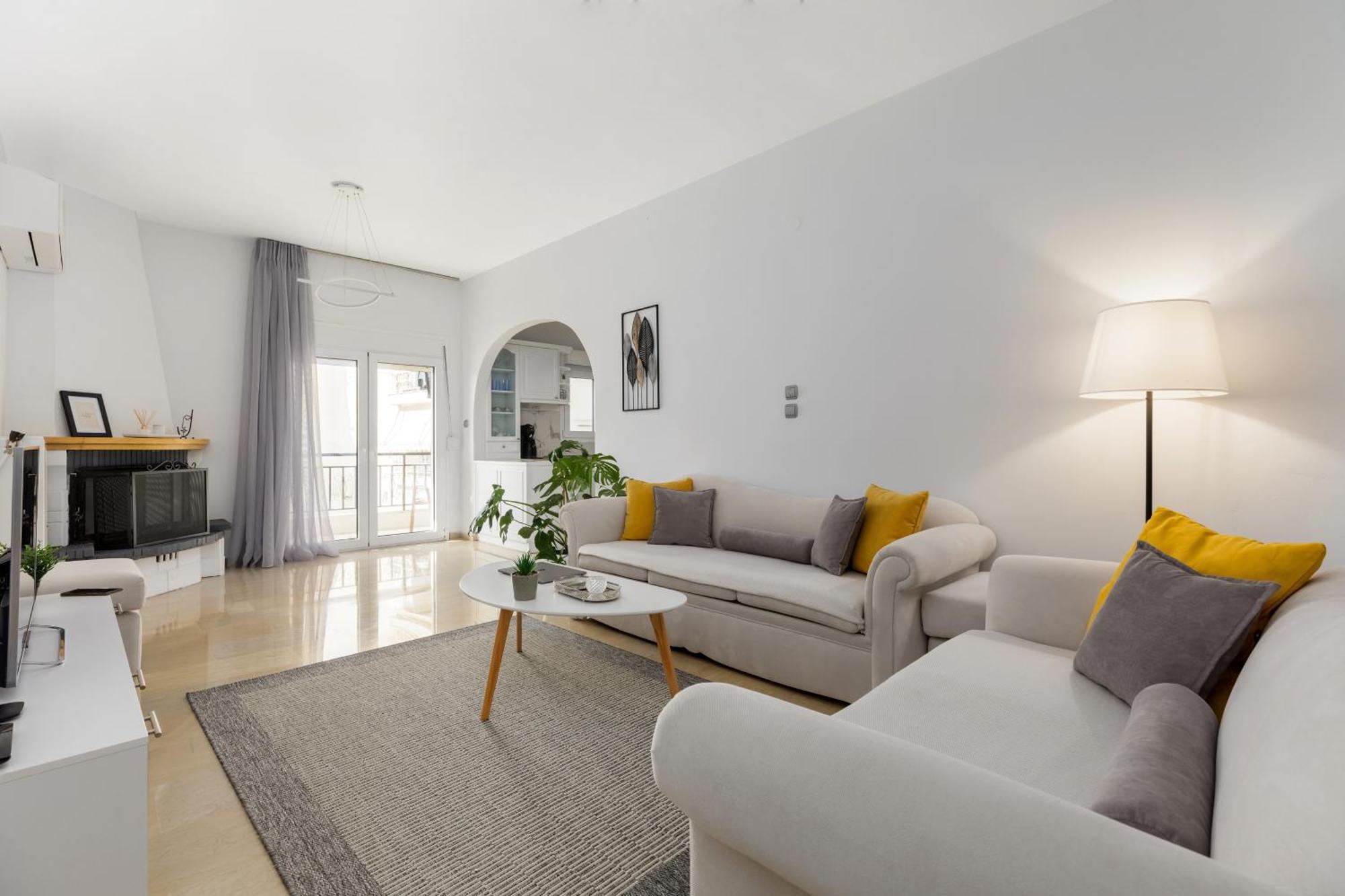 53 Central Luxury Apartment Kalamaria Salonic Exterior foto